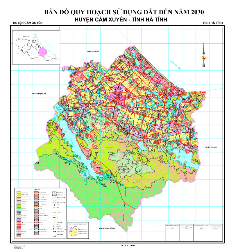 Bổ sung Kế hoạch sử dụng đất năm 2023 huyện Cẩm Xuyên